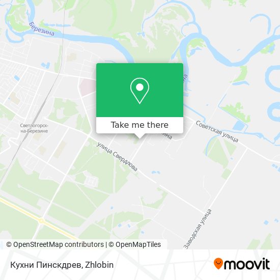 Кухни Пинскдрев map