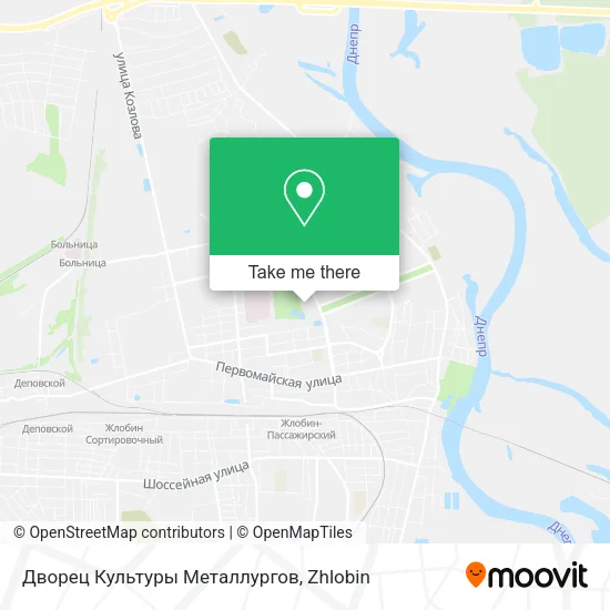 Дворец Культуры Металлургов map