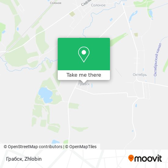 Грабск map