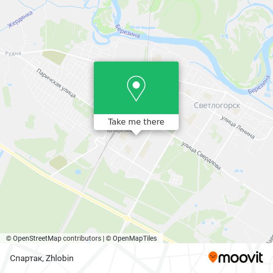 Спартак map