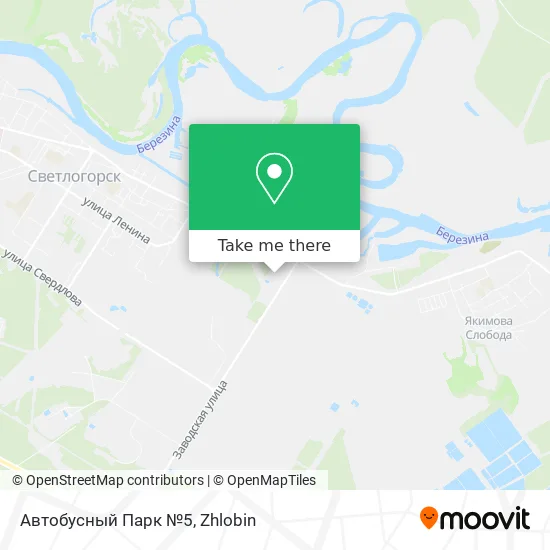 Автобусный Парк №5 map