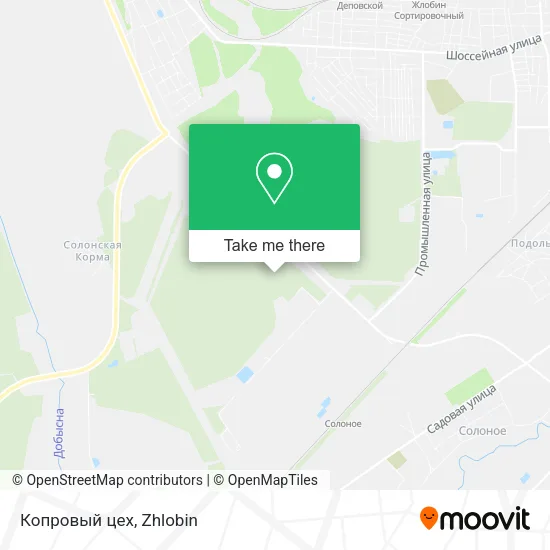 Копровый цех map