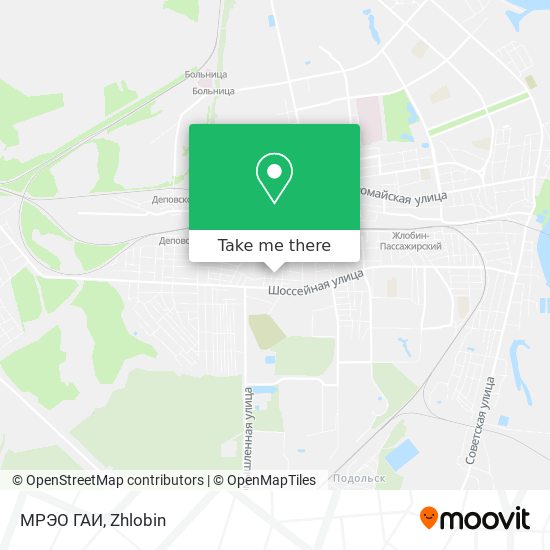 МРЭО ГАИ map