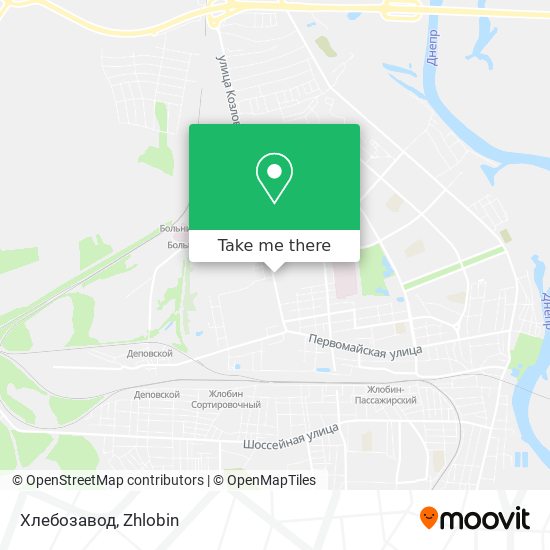 Хлебозавод map