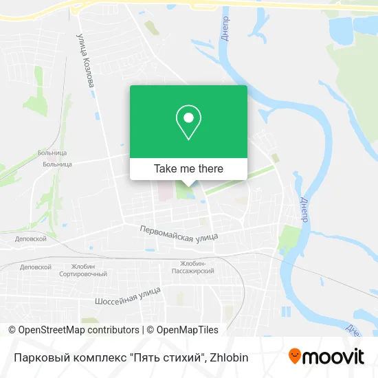Парковый комплекс "Пять стихий" map