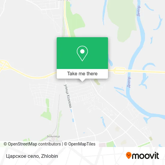 Царское село map