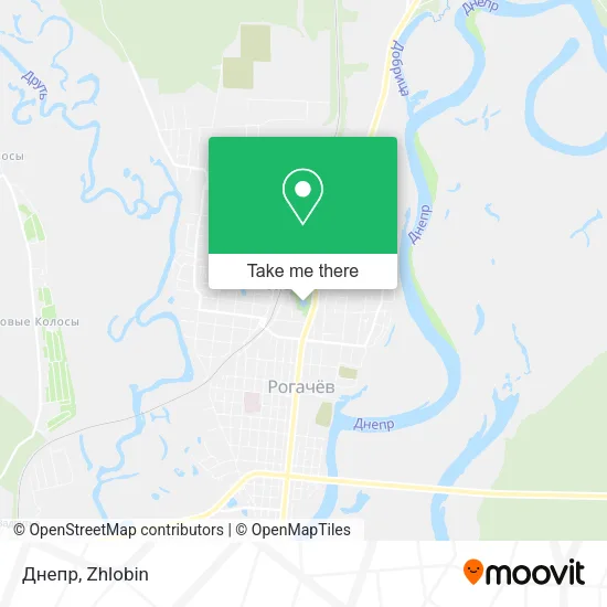 Днепр map
