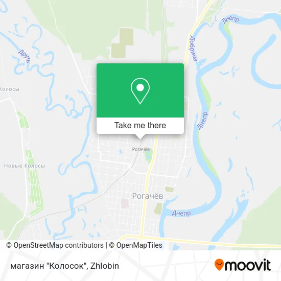 магазин "Колосок" map