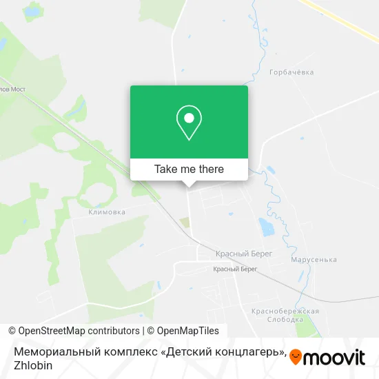 Мемориальный комплекс «Детский концлагерь» map