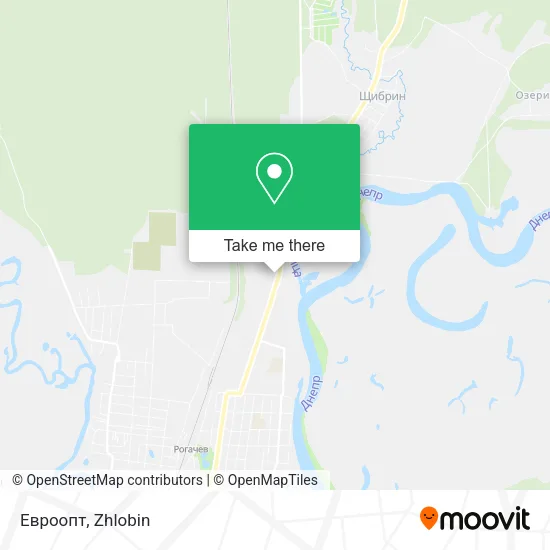 Евроопт map