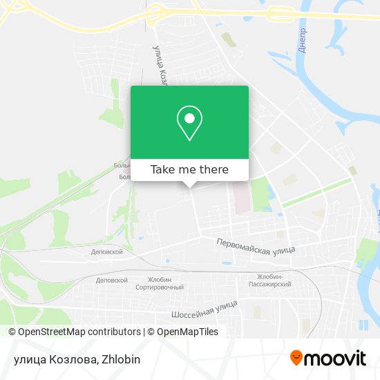 улица Козлова map