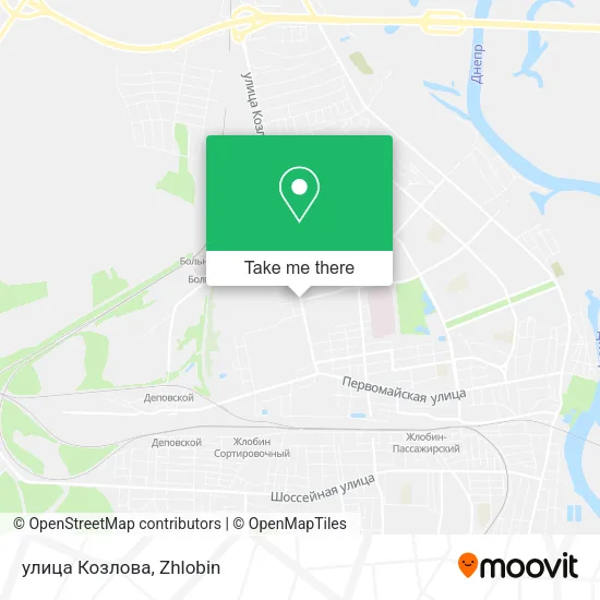 улица Козлова map