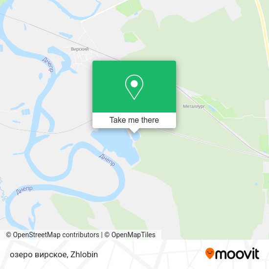 озеро вирское map