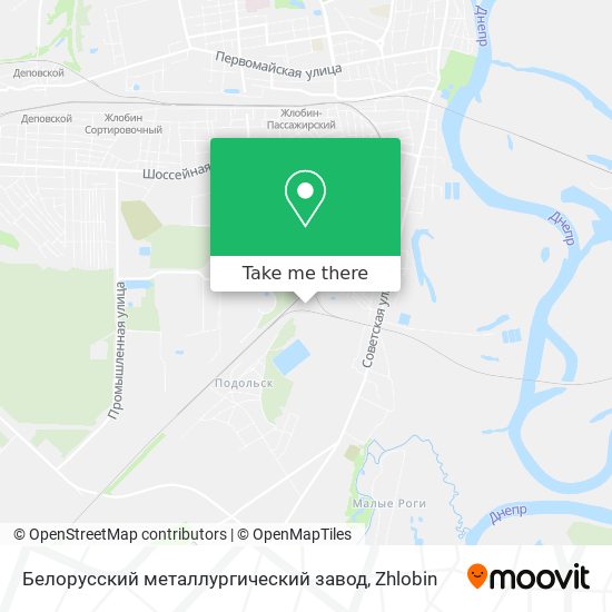 Белорусский металлургический завод map