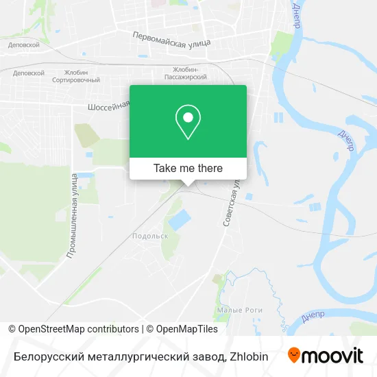 Белорусский металлургический завод map