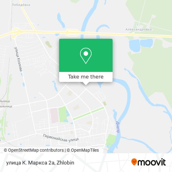 улица К. Маркса 2a map