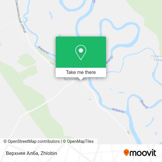 Верхняя Алба map