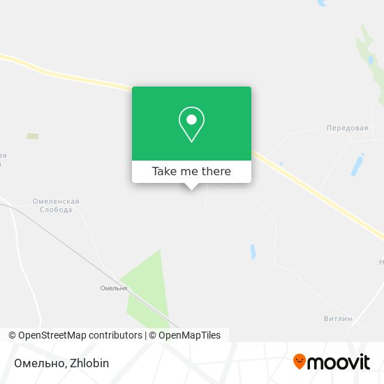 Омельно map