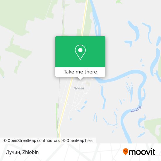 Лучин map