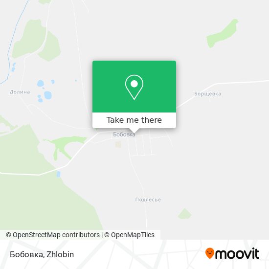 Бобовка map