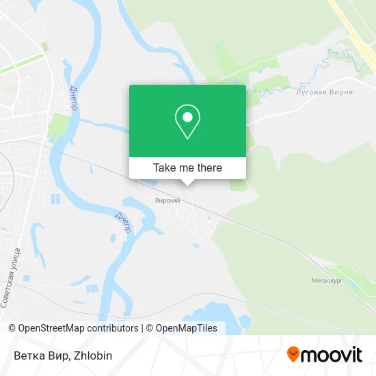 Ветка Вир map