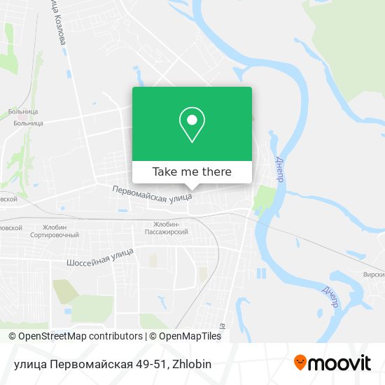 улица Первомайская 49-51 map