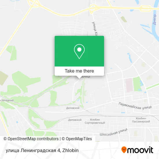 улица Ленинградская 4 map