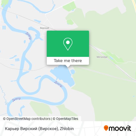 Карьер Вирский (Вирское) map