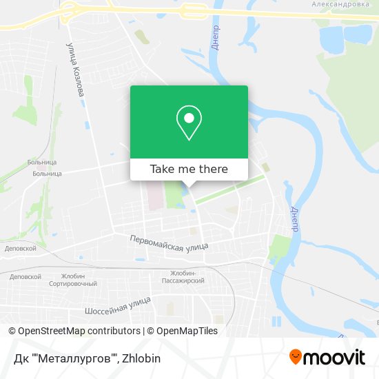Дк ""Металлургов"" map