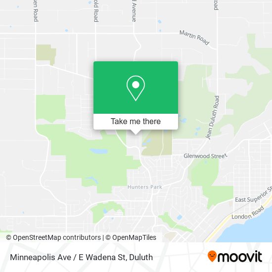 Minneapolis Ave / E Wadena St map