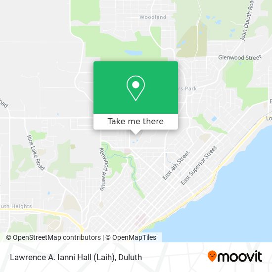 Lawrence A. Ianni Hall (Laih) map