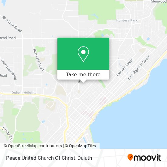 Peace United Church Of Christ map