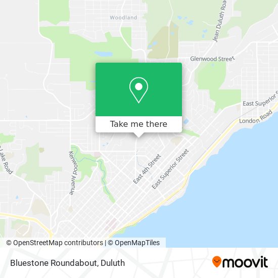 Mapa de Bluestone Roundabout
