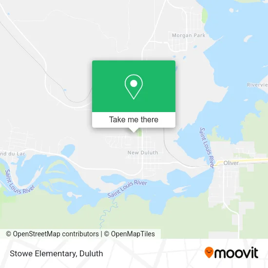 Mapa de Stowe Elementary