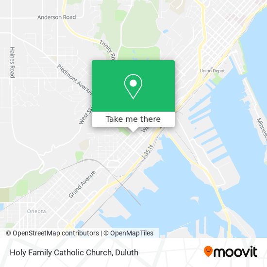 Mapa de Holy Family Catholic Church
