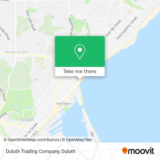 Duluth Trading Company map