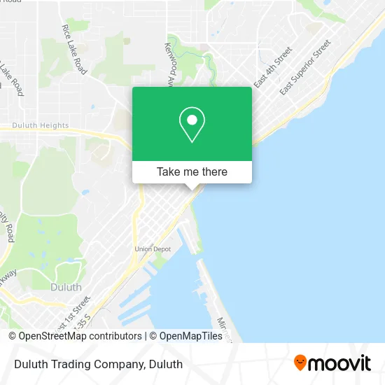 Mapa de Duluth Trading Company