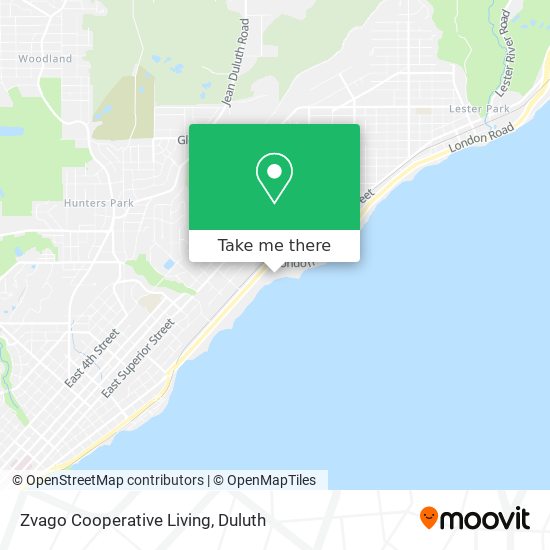 Zvago Cooperative Living map