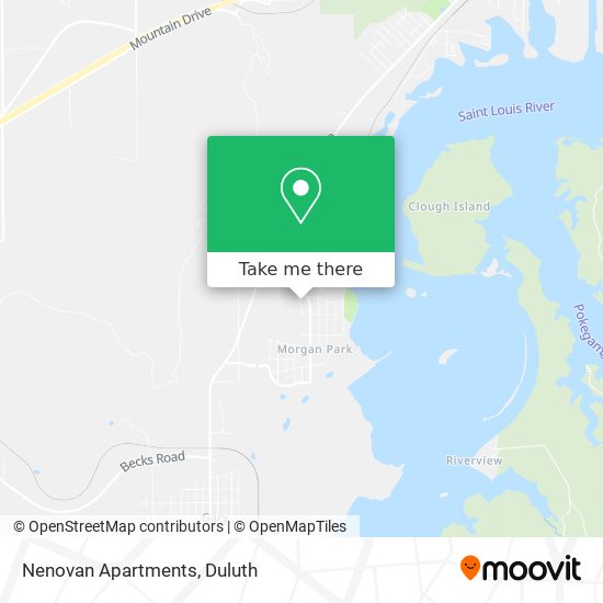 Nenovan Apartments map