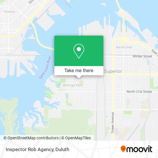 Inspector Rob Agency map