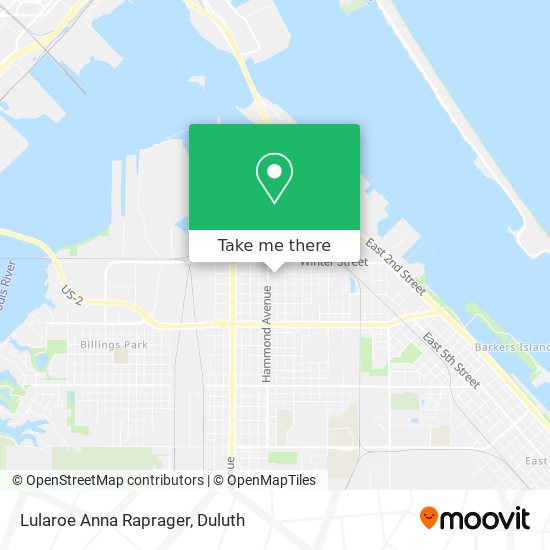 Lularoe Anna Raprager map