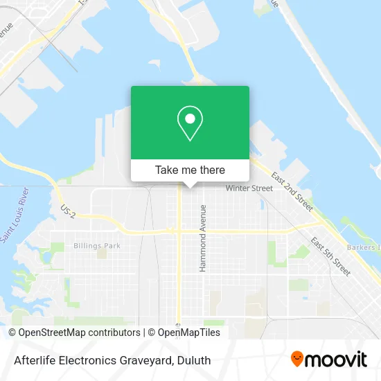 Afterlife Electronics Graveyard map