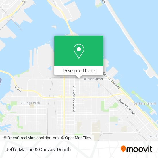Mapa de Jeff's Marine & Canvas