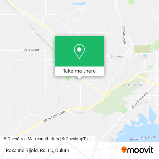 Roxanne Bijold, Rd, LD map