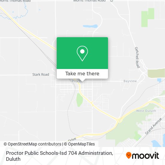 Proctor Public Schools-Isd 704 Administration map