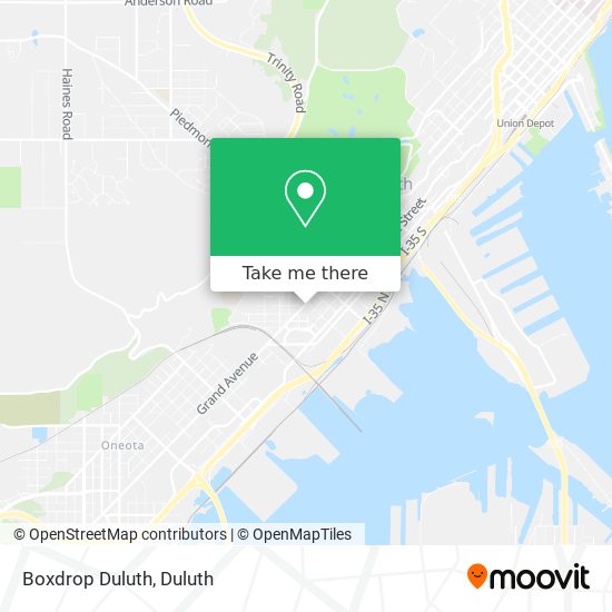 Boxdrop Duluth map