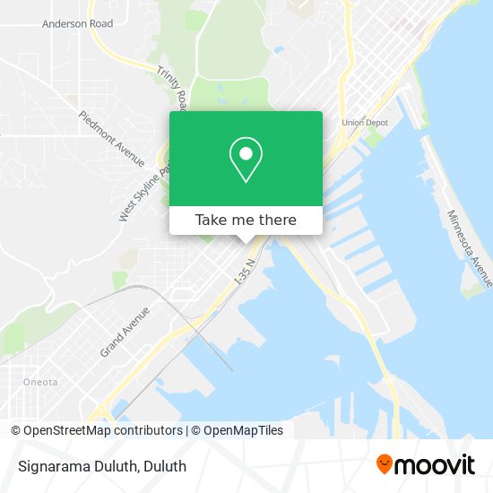 Signarama Duluth map