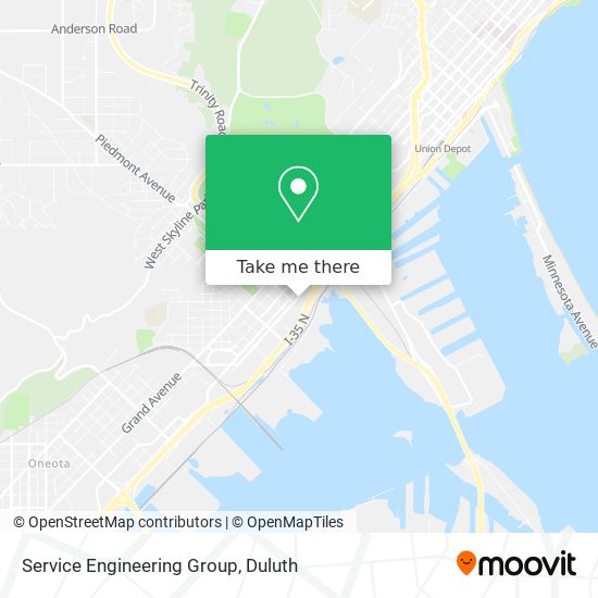 Service Engineering Group map