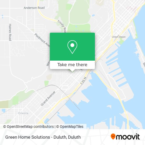 Mapa de Green Home Solutions - Duluth