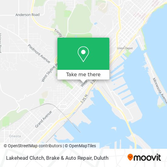 Mapa de Lakehead Clutch, Brake & Auto Repair